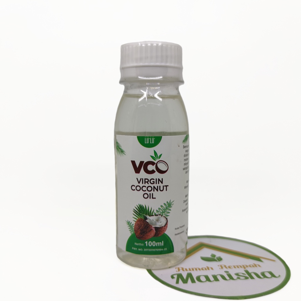 VCO Virgin Coconut Oil Minyak Kelapa LuLu Lu'Lu' Herba Natura 100ml