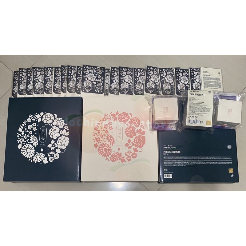 BTS Dalmajung Merchandise Minipc Set, twin ring, Photo Binder official