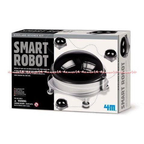 4M Smart Robot Fun Mechanics Kit Mainan Membuat dan Merakit Robot