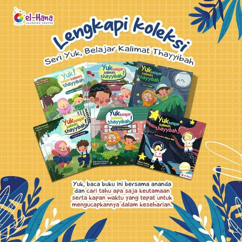 Jual Mengenal Kalimat Thoyyibah 4-6 By El-Hana | Shopee Indonesia