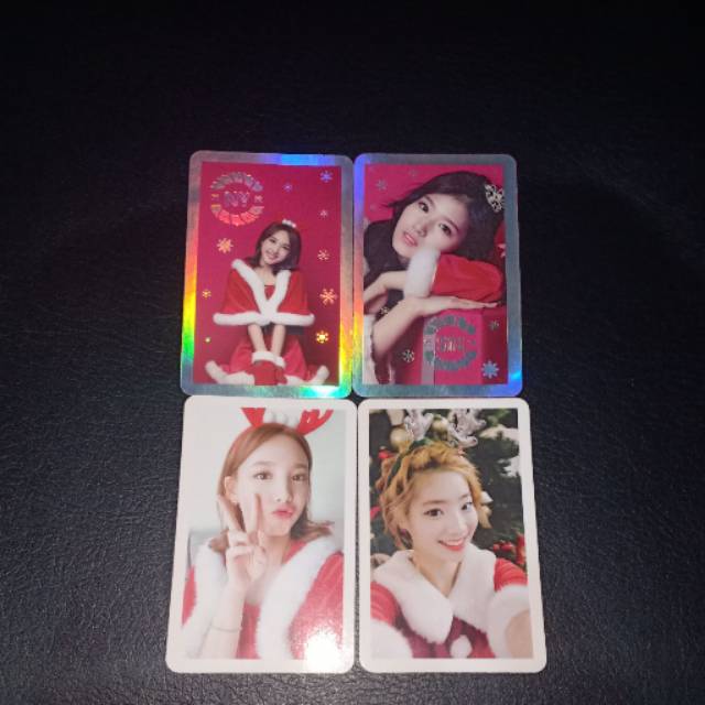 Photocard twice twicecoaster lane 1 christmas hologram