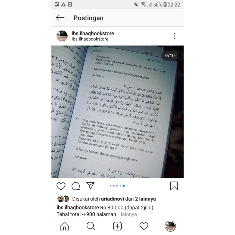 Qul Qul fiqih tanya jawab seputar al quran buku 2jilid harga 80.000