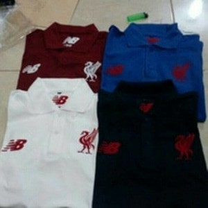 Polo shirt/baju kerah/kaos polo bola Liverpool