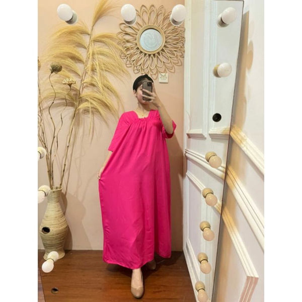 ZURA DRESS RAYON POLOS KERUT DADA