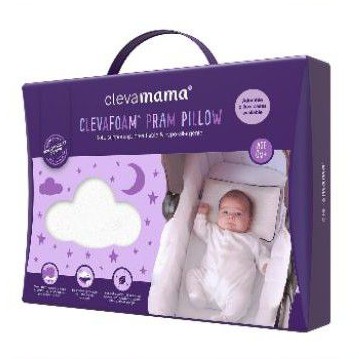 Clevamama ClevaFoam® Pram Pillow 0-12m