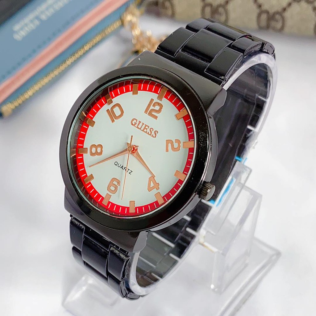 JAM TANGAN PASANGAN PRIA&amp; WANITA RANTAI STAINLES MODEL QUARTZ