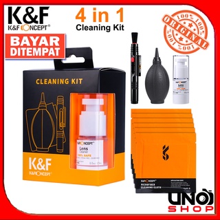 K&F Concept 4 In 1 Cleaning Kit Lens Pembersih Lensa Kamera KNF