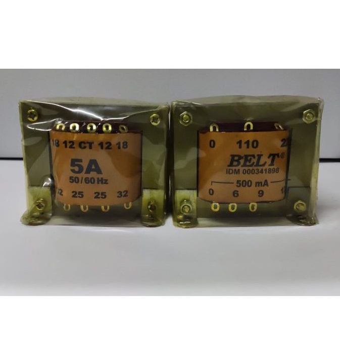 Trafo / travo BELT 5A CT 32V KECIL
