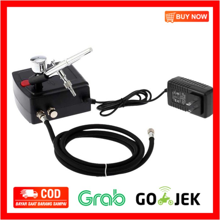

(BISA COD) LENGKAP Airbrush Pen Kit | Air Brush Pen Alat Mesin Semprot Cat Tato