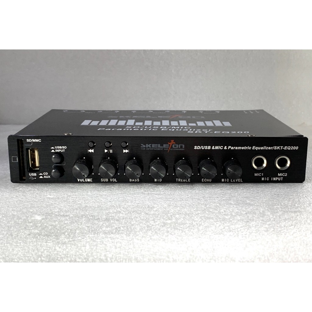 Preamp Parametric Equalizer Karaoke Mobil SKT-EQ100