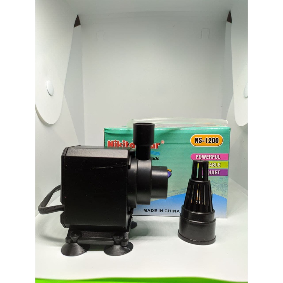 Pompa Air Celup Aquarium Power Head Nikita Star Ns-1200 Ns1200 Ns 1200 Mesin Akuarium Murah