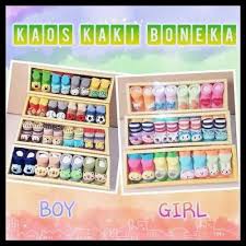 Kaos kaki bayi boneka pingoo DUS BOX