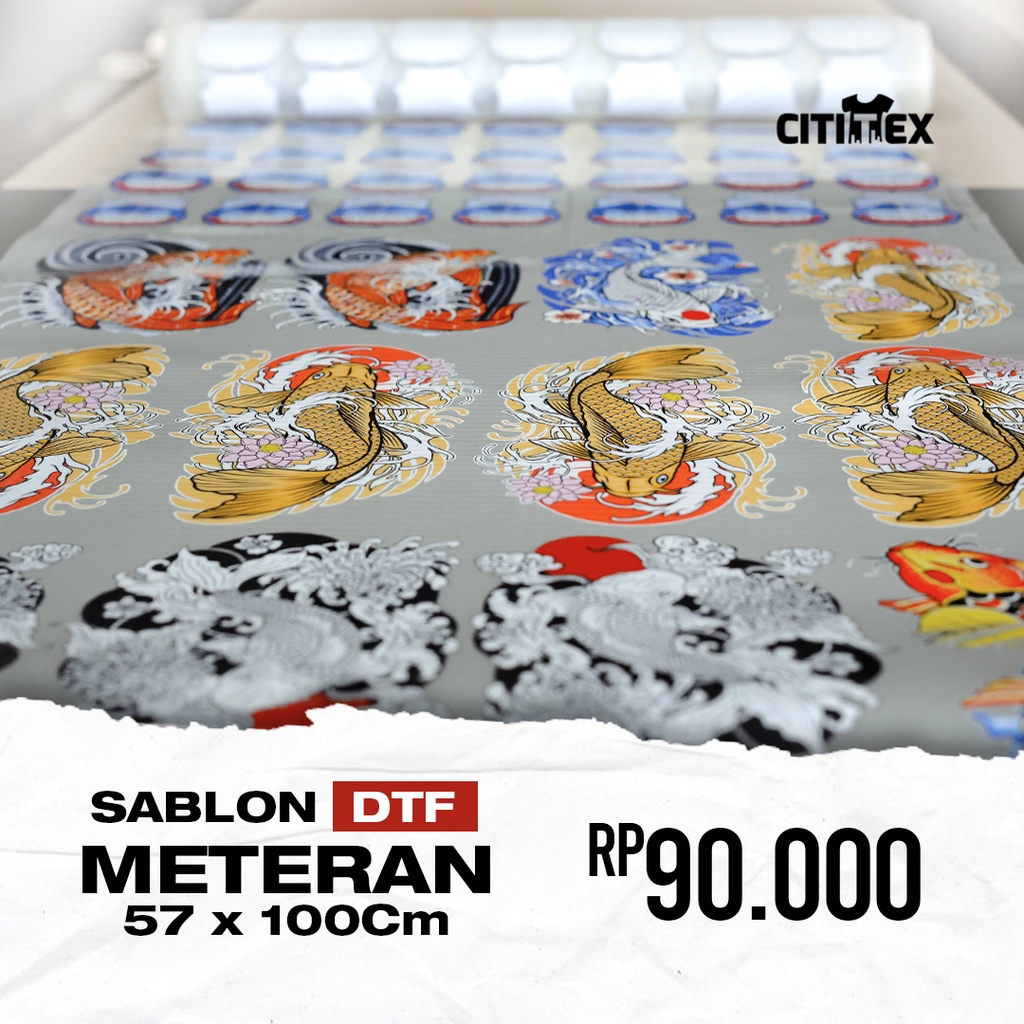 Sablon DTF Meteran