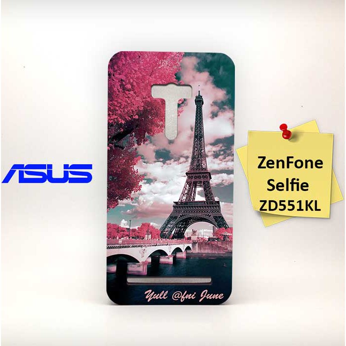Casing Hardcase HP Asus Zenfone Selfie ZD551KL Eiffel Tower request