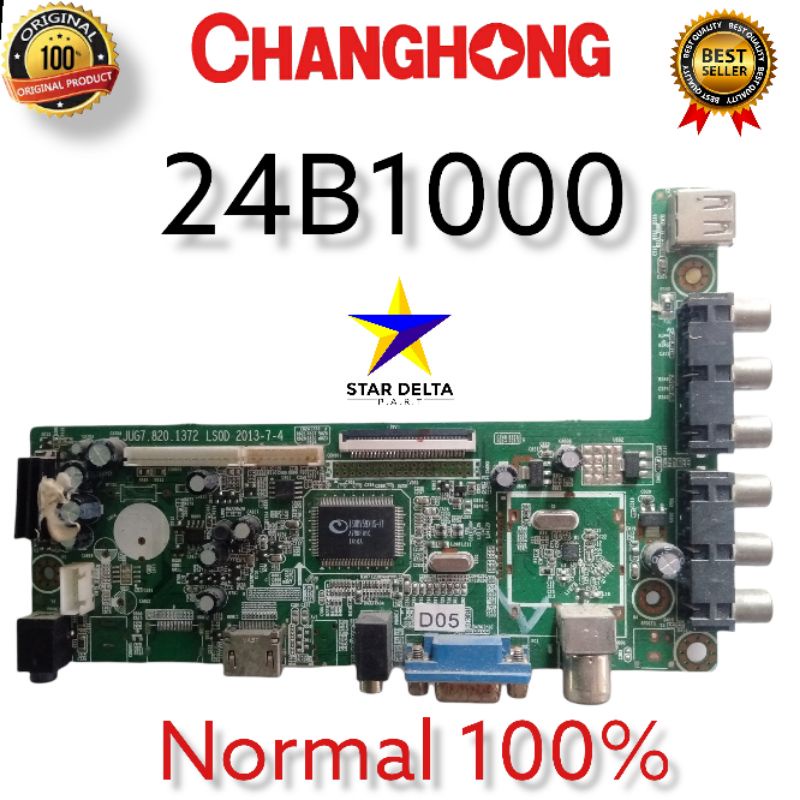Mainboard TV Changhong 24B1000 / MB Tv Changhong 24B1000 / MB Changhong 24B1000 / MB 24B1000