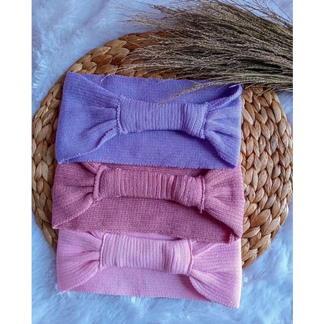 Inner Hijab Bando Pita Rajut Ciput Bandana Ciput Rajut Premium Anti Melar