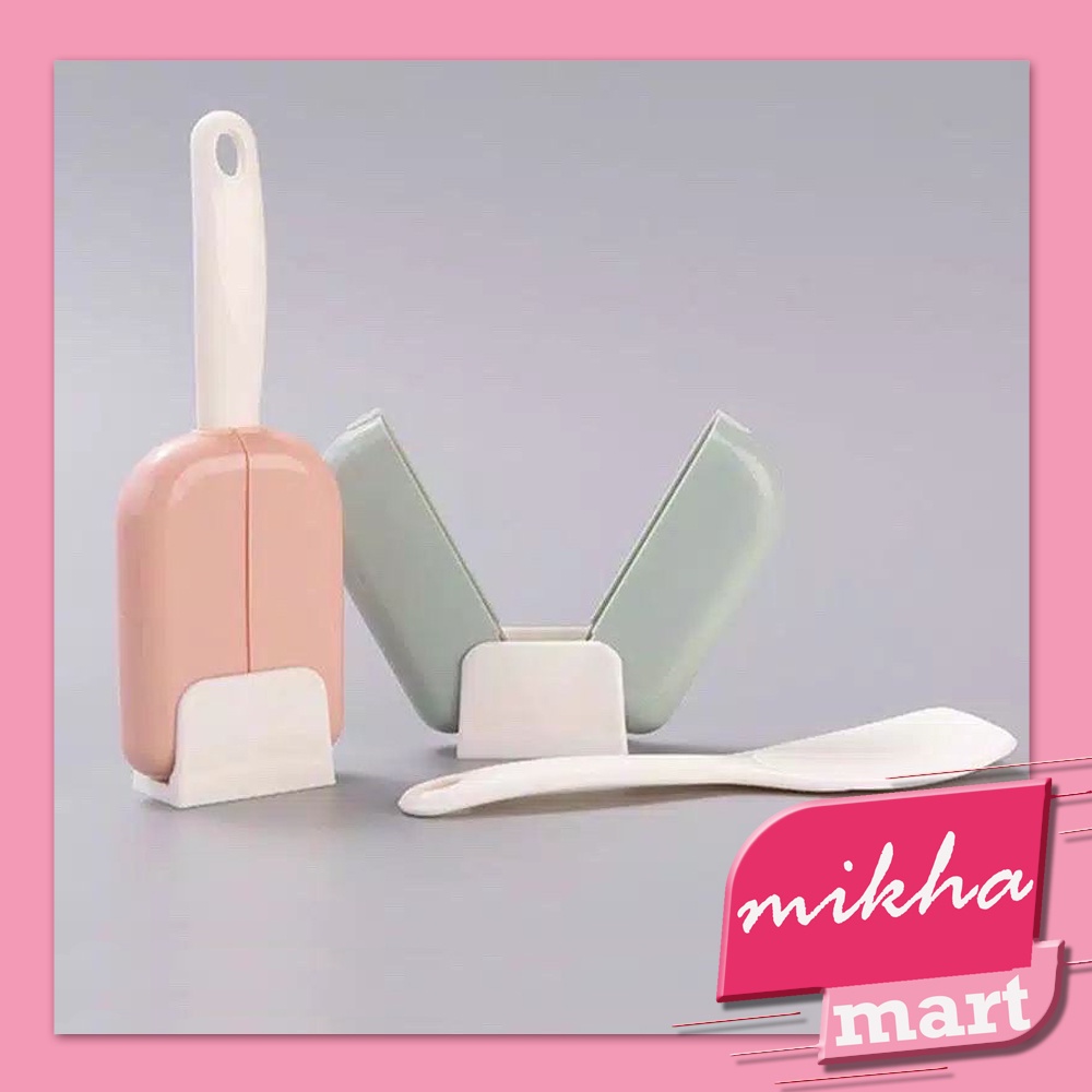 Tempat Centong Nasi Otomatis / Wadah Sendok Nasi Otomatis - MIKHAMART