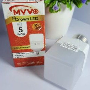 Lampu Led Myvo Crown 5 Watt  Super Duper Terang