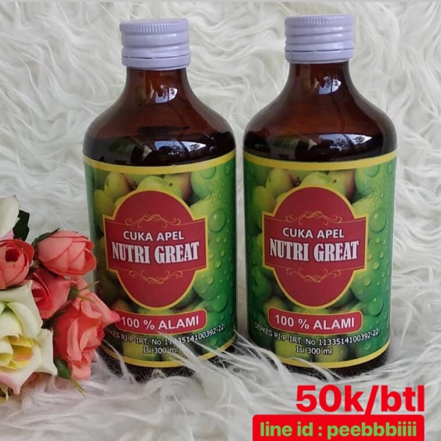 

Cuka Apel NutriGreat 300 ml