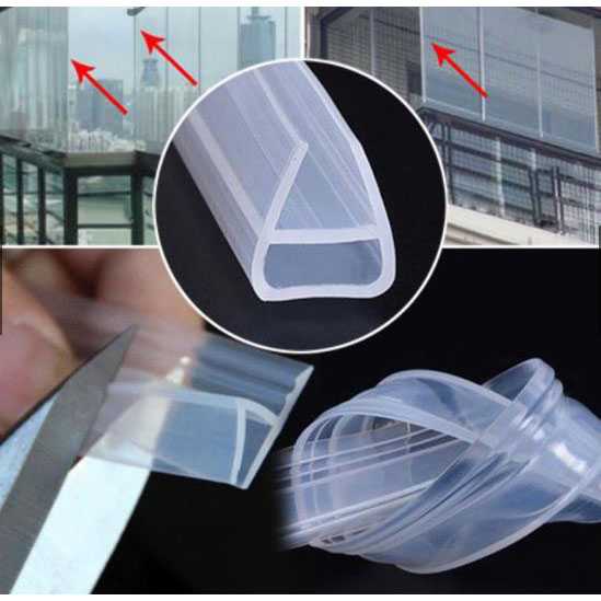 TD-REN GANCHUN Seal Strip Silikon Penyambung Pintu Jendela Kaca