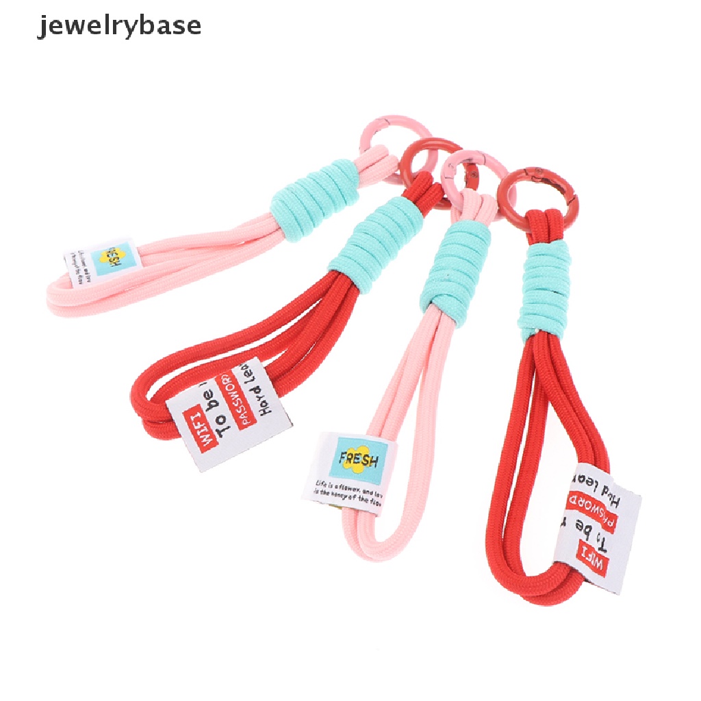 (jewelrybase) Tali Lanyard Gantung Leher Warna Fluorescent Untuk Aksesoris Handphone