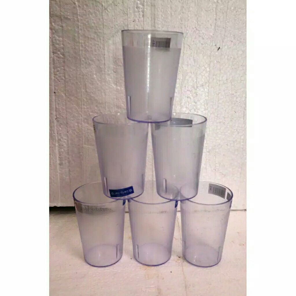 Gelas Bening Anti Pecah 621 Lucky Star