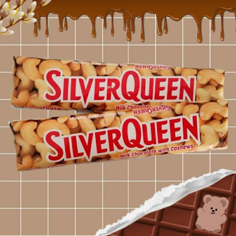 

SilverQueen Milk Chocolate with Cashew 62gram