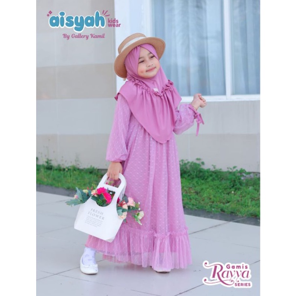 SLOT PO GAMIS RAYYA SERIES ORIGINAL AISYAH BABY KIDS WEAR BY GALLERY KAMIL