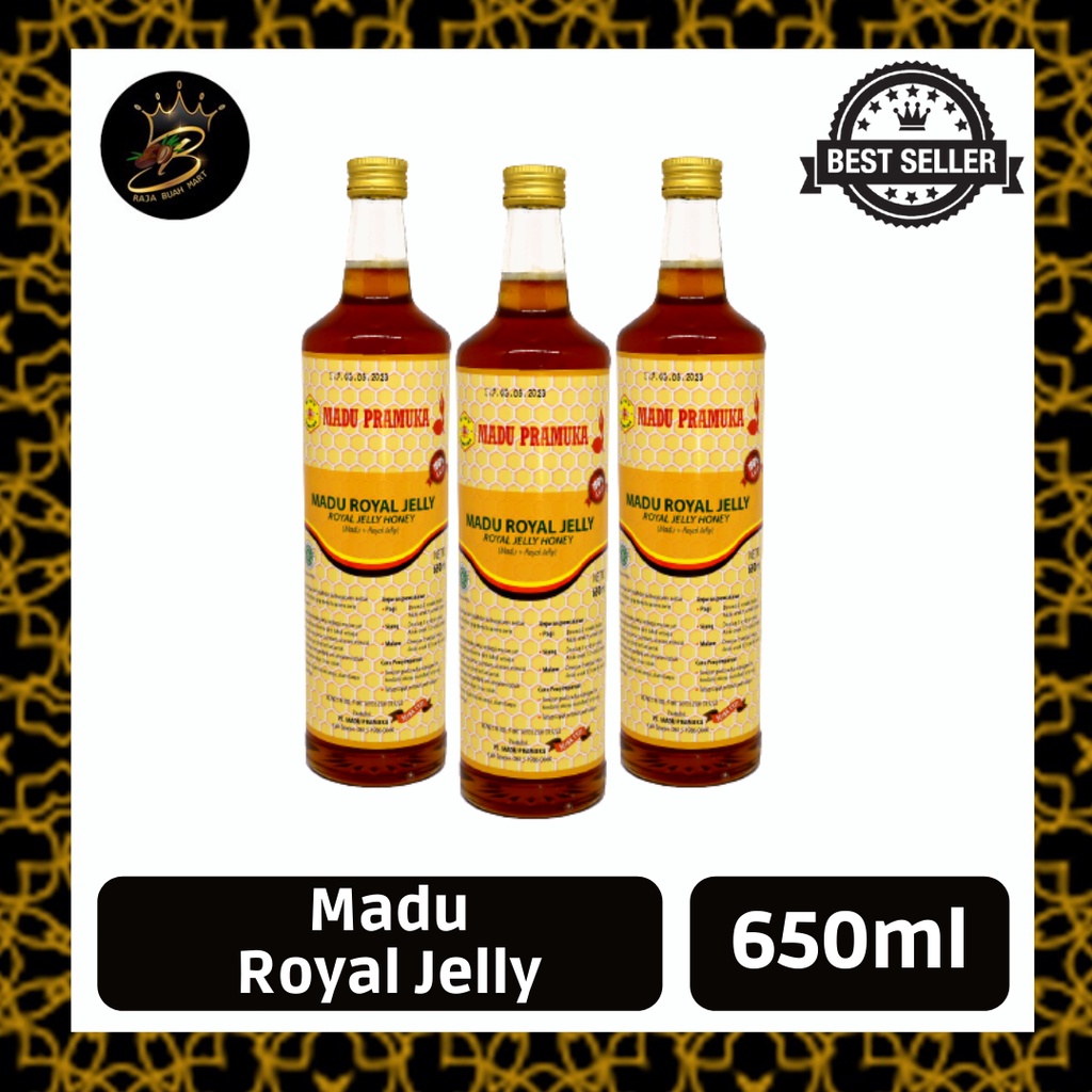 

MADU PRAMUKA ROYAL JELLY 650ML / MADU ASLI BANYAK MANFAAT