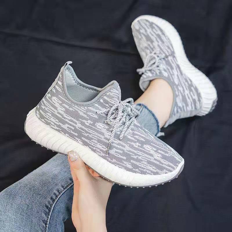 𝐄𝐁𝐒 ✅ SEP007 (Tanpa Kotak) COD Sepatu Sneakers Wanita Simple Sporty Model Korea Fashion Olahraga Santai Karet Casual Sport Import SEP007