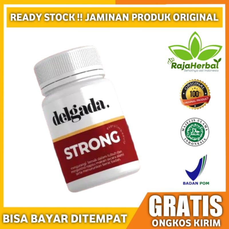 DELGADA STRONG OBAT DIET ALAMI PELANGSING BADAN TERBAIK