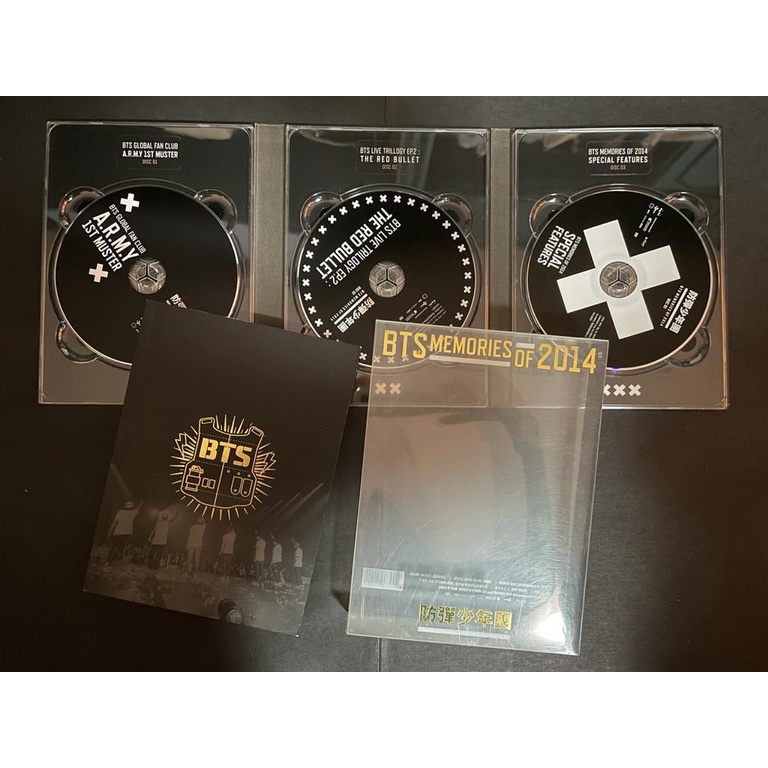 BTS MEMORIES 2014 RARE FULLSET MERCHANDISE BANGTAN BOYS