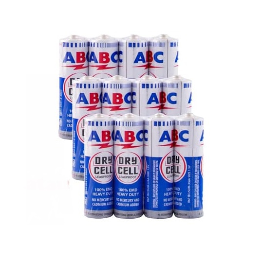 Batu Baterai ABC AA 1 Lusin / 12 pcs / Battery A2