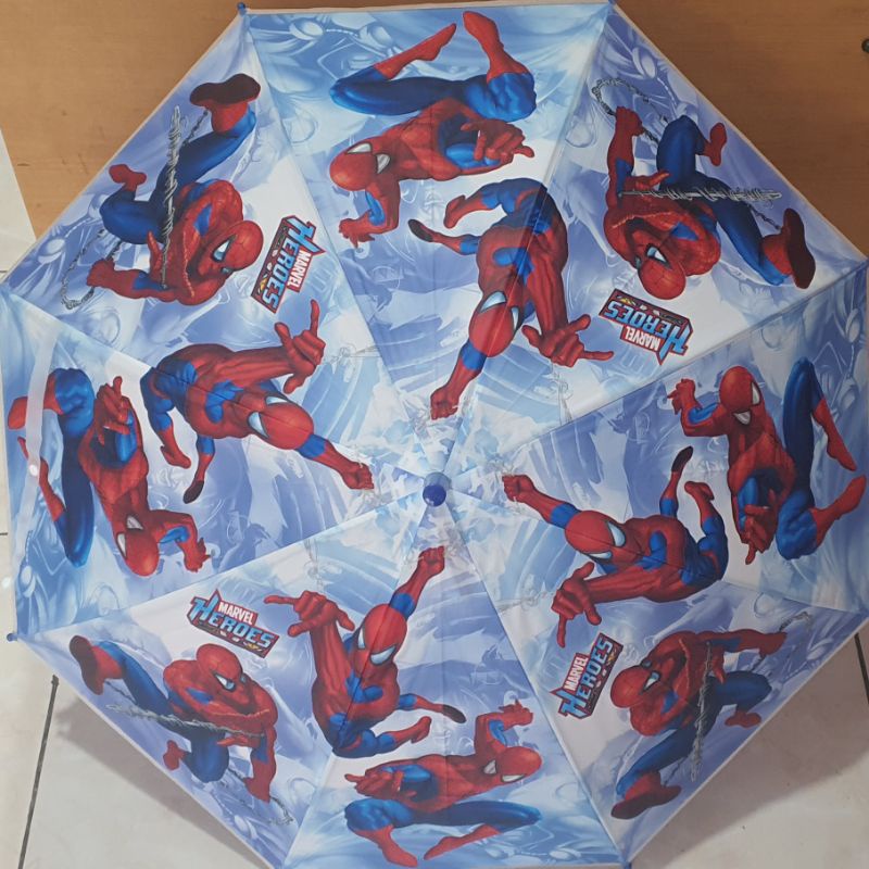 payung anak 21 inch motif spiderman dan fortnite random