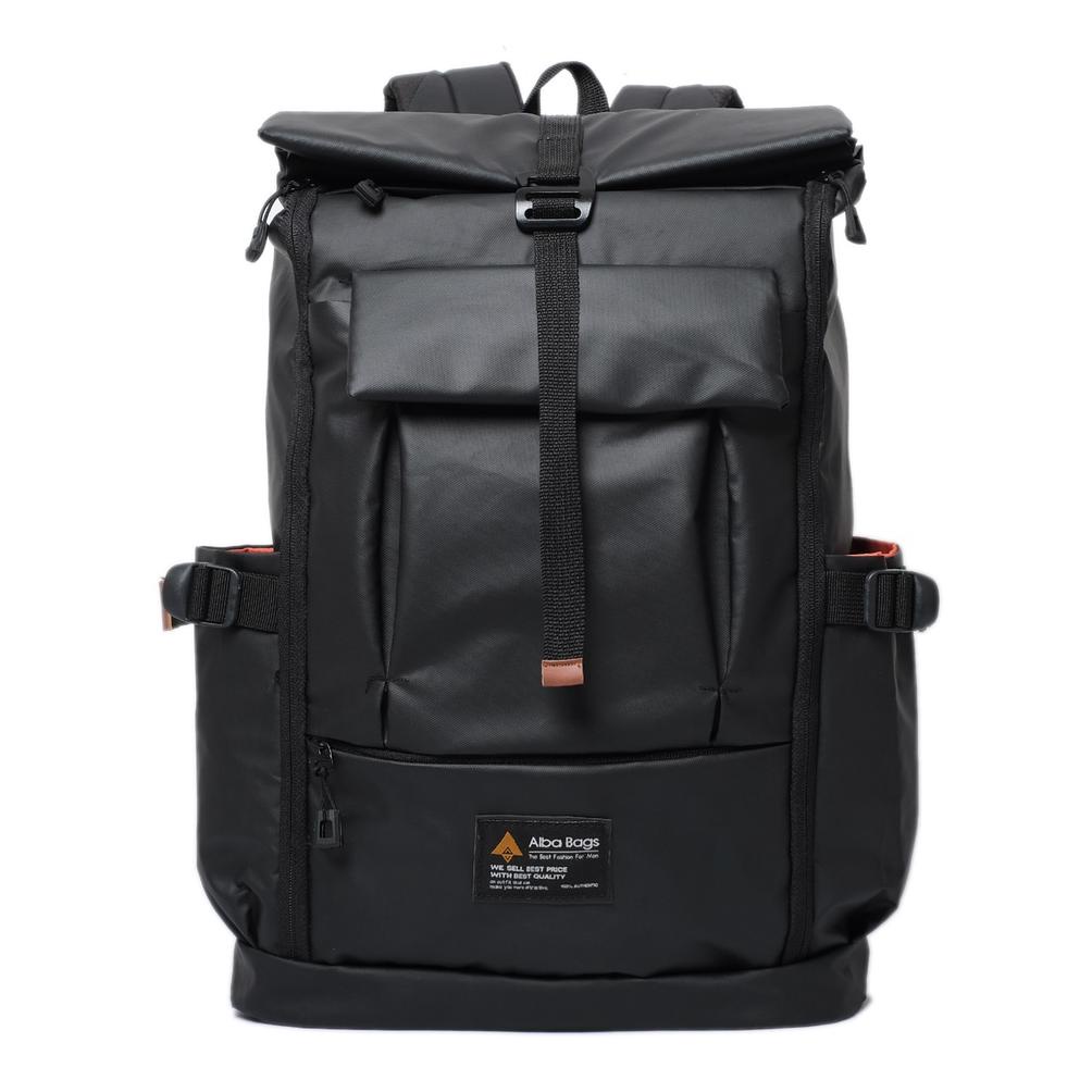 ALBA PROJECT - TAS RANSEL VEGAS 1.0 - TAS UNISEX BACKPACK UP TO 15.6 INCH - TAS PUNGGUNG MURAHHH...,