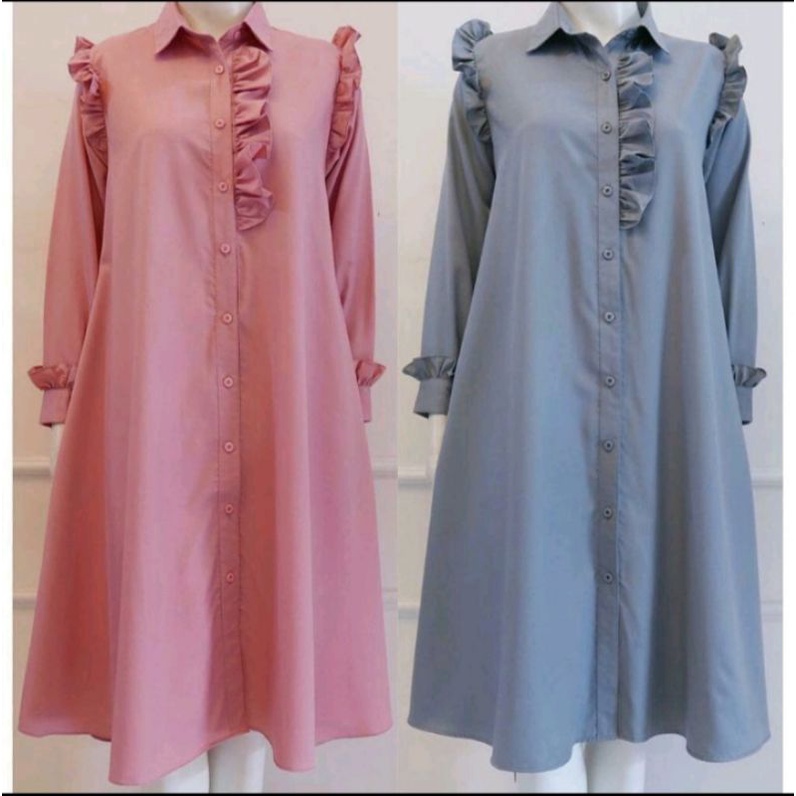 OLLA TUNIK KATUN TOYOBO PREMIUM / TUNIK TERBARU / TUNIK CANTIK ELEGAN / MURAH