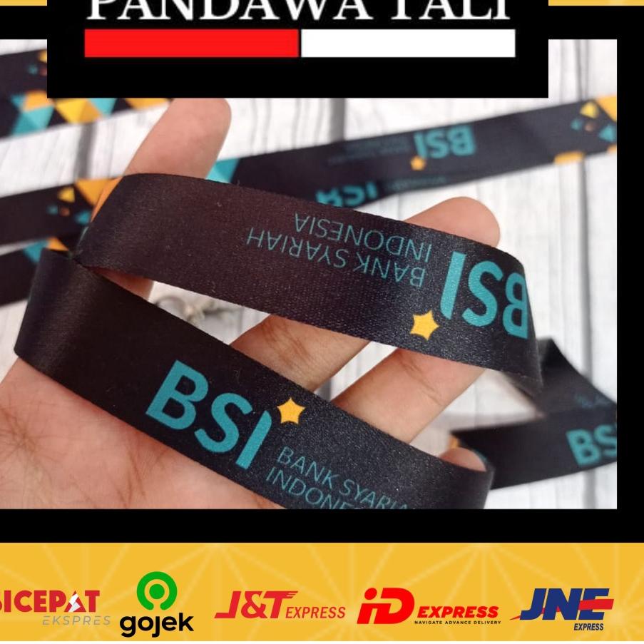 

BestSeller⛄ Lanyard BSI HITAM/BSI Bank Syariah Indonesia/Lanyard Custom Murah/ Pandawa Tali Surabaya #tiktoktrend
