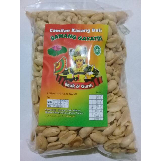 

Kacang Bali Bawang Gayatri 500gr. "Fresh Stock