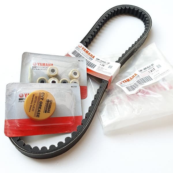 V Belt Kit Penbel Penbelt Set Roller - Mio J Fino X Ride Soul GT 115 54P-WE76J-01