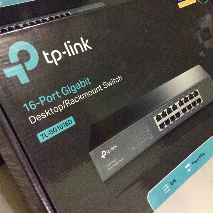 TPlink TL-SG1016D 16-Port Gigabit Switch