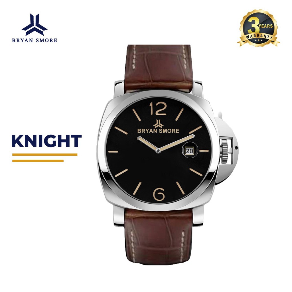 Jam Tangan BRYAN SMORE - KNIGHT - ORIGINAL - GARANSI 3 Tahun - COD JKT