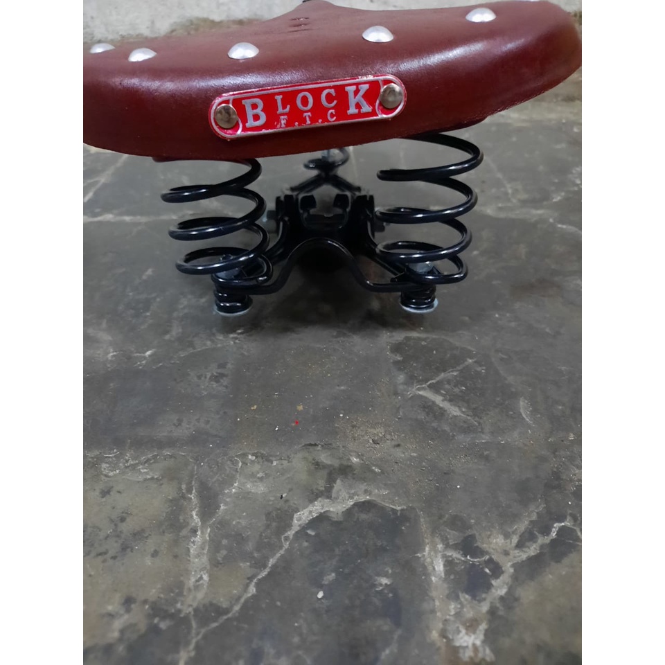 TERMURAH!!! Sadel Sepeda Onthel / Vintage Kulit Asli dan Sintetis Jok / Realpict