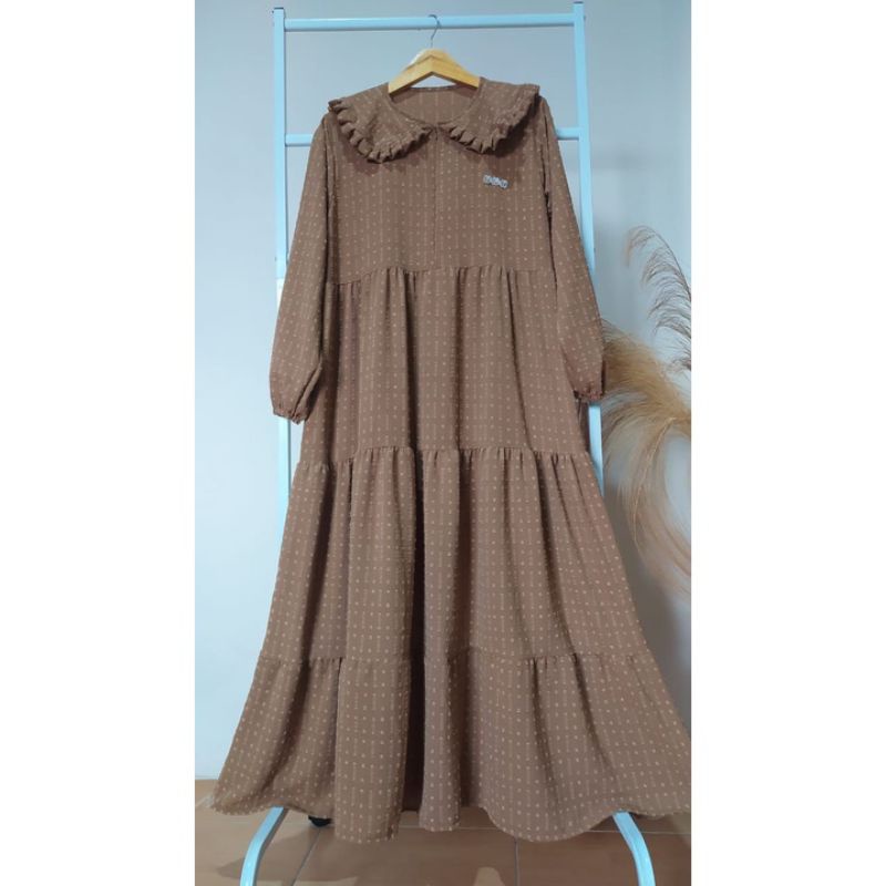 gamis crincle rubiah