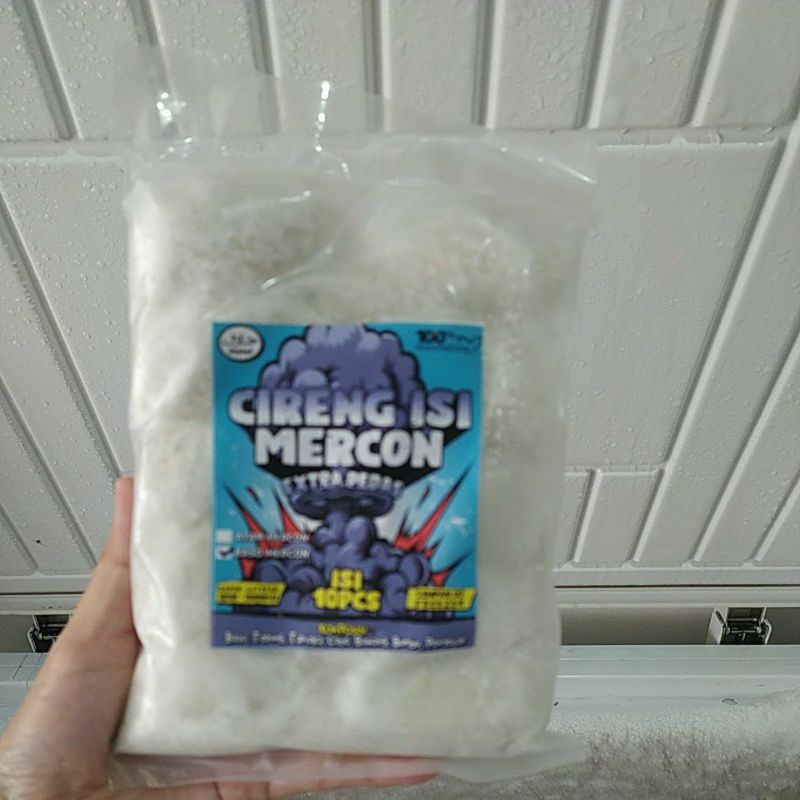 

Cireng isi Baso Mercon isi 10