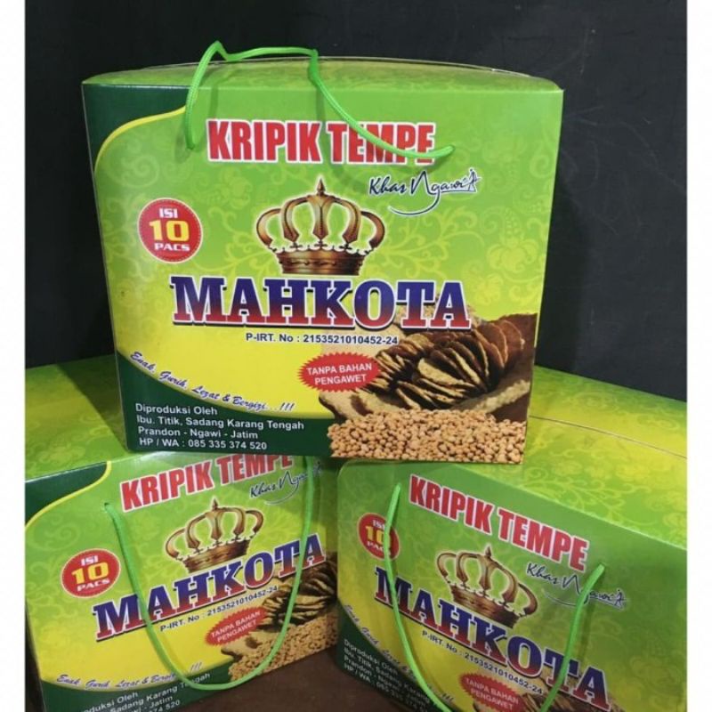 

Kripik Tempe Mahkota Asli Ngawi