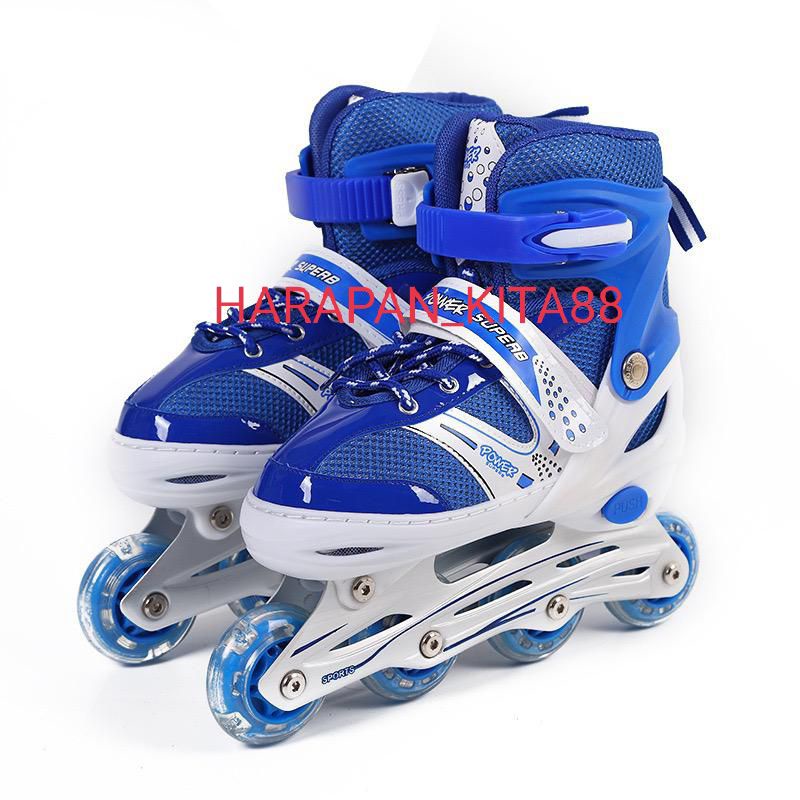 READY SEPATU RODA ANAK INLINE SKATE BISA MODEL BAJAJ/SEPATU RODA POWER