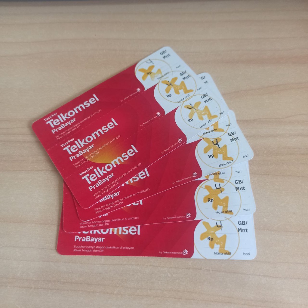 Voucher Telkomsel 4GB 30Hr Jateng