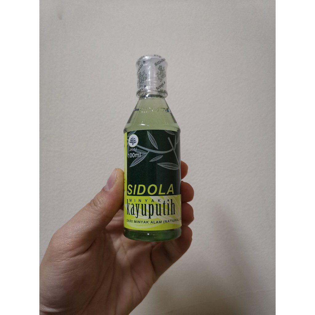 Sidola Minyak Kayu Putih 100 ML Masuk Angin Mual Muntah Perut Kembung Mabuk Perjalanan Pusing Sakit Kepala Relaxing Wangi Lembut Eucalyptus Nyaman Hangat