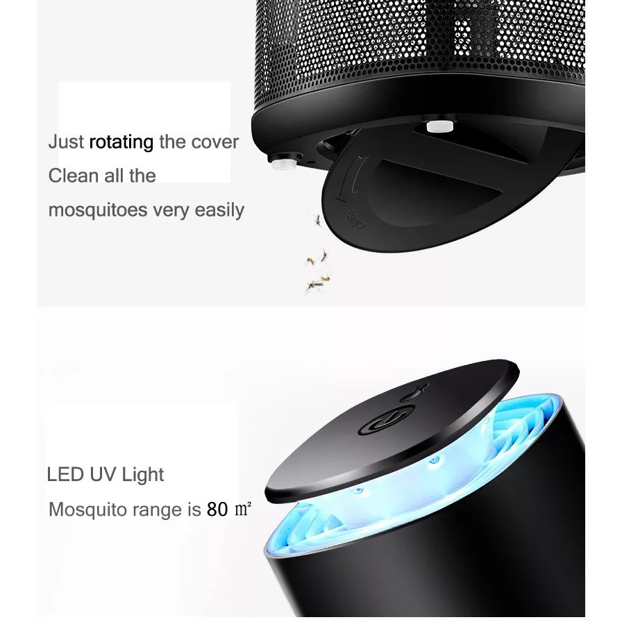 MXK-001 - USB Powered Electronic UV Smart Light Mosquito Repellent