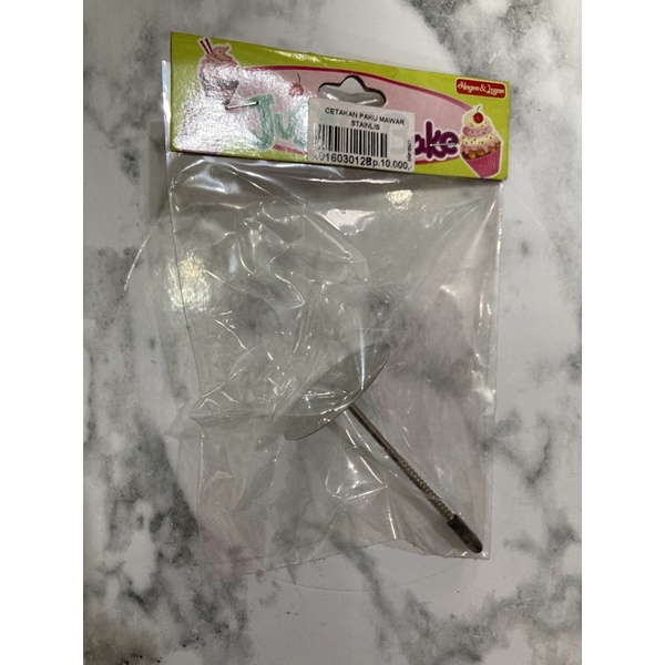 CETAKAN PAKU MAWAR STENLIS